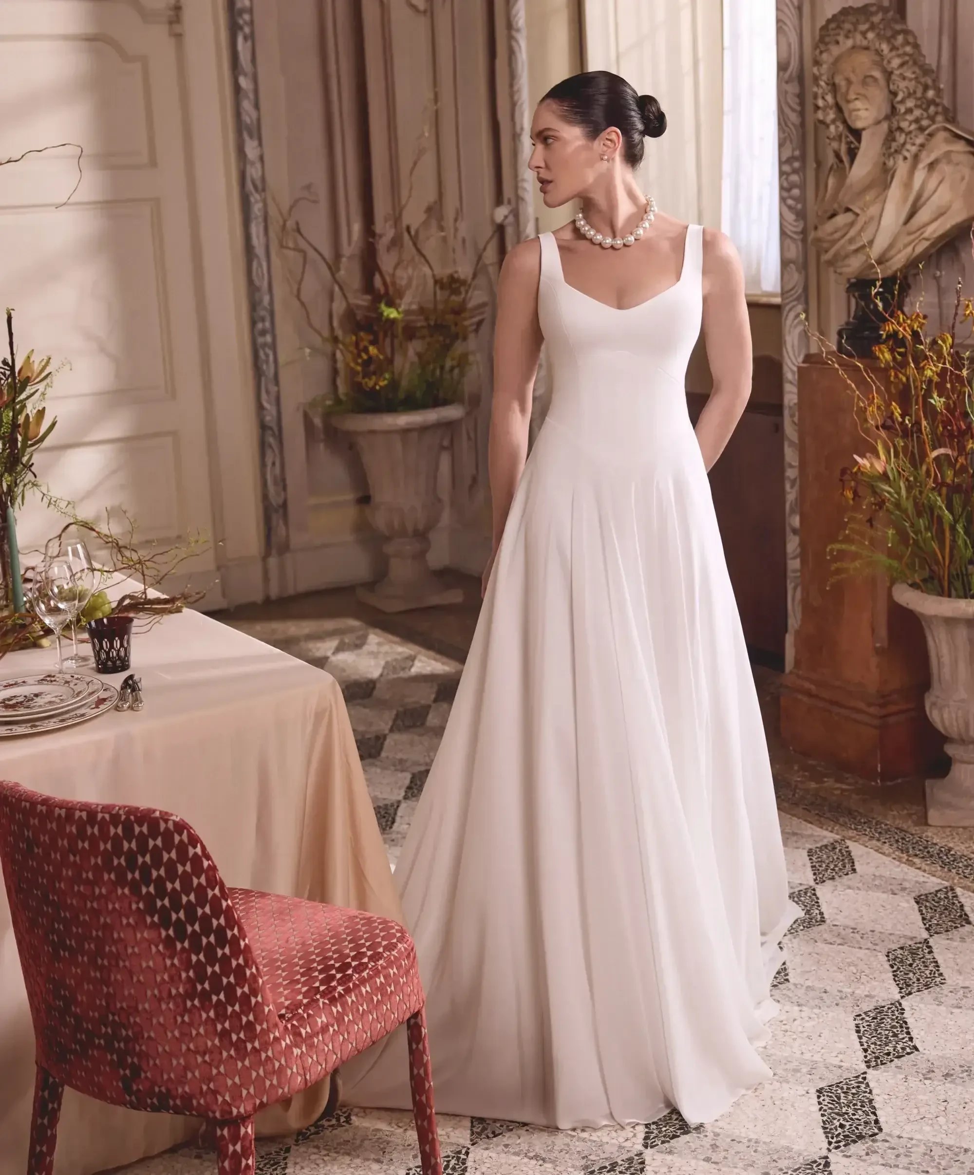 Basque Waistlines and Lace: The Timeless Romance of Ball Gowns in 2026. Desktop Image